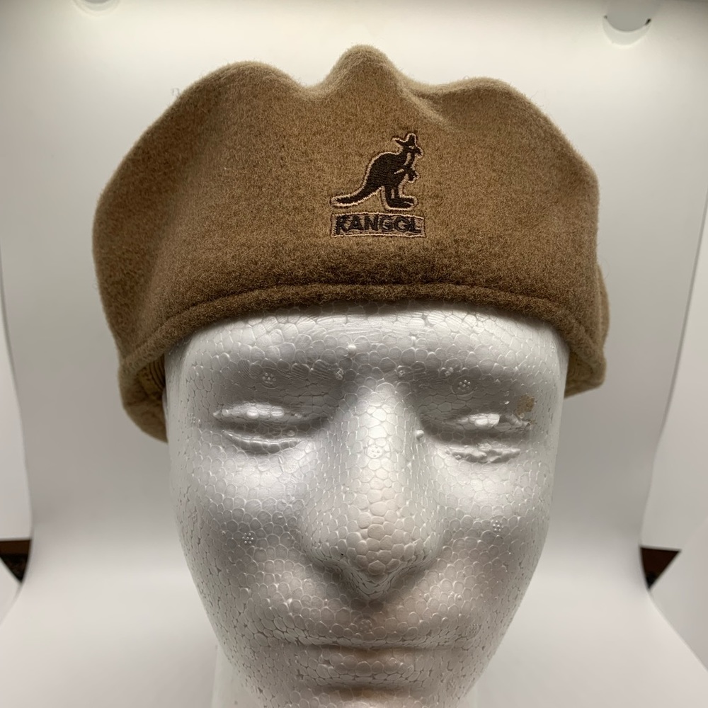 Kangol Tan Wool 504 Flat Cap!!!